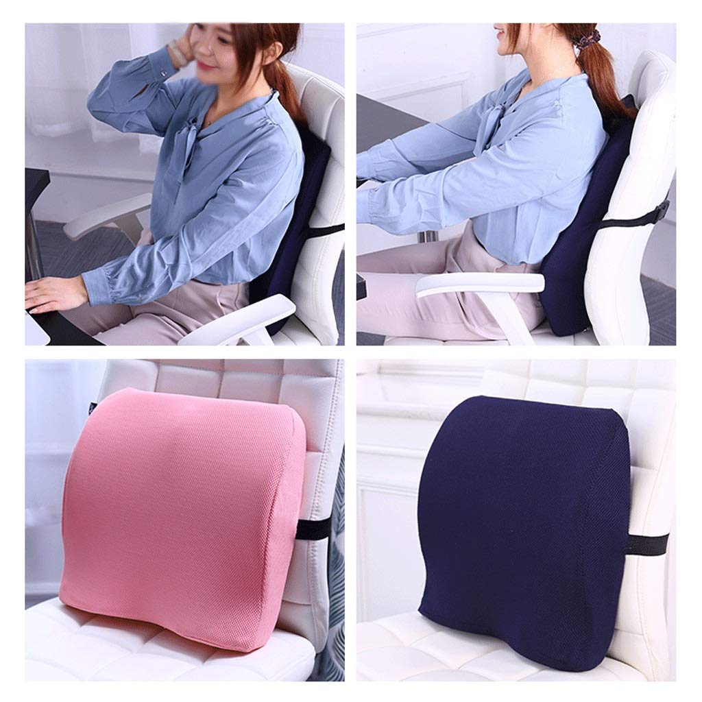 Almohada Lumbar del cinturón de Seguridad cojín de Soporte Lumbar Silla de Oficina Mujeres Embarazadas Almohada Lumbar Volver Almohada Almohada Lumbar cojín(1-Pack)