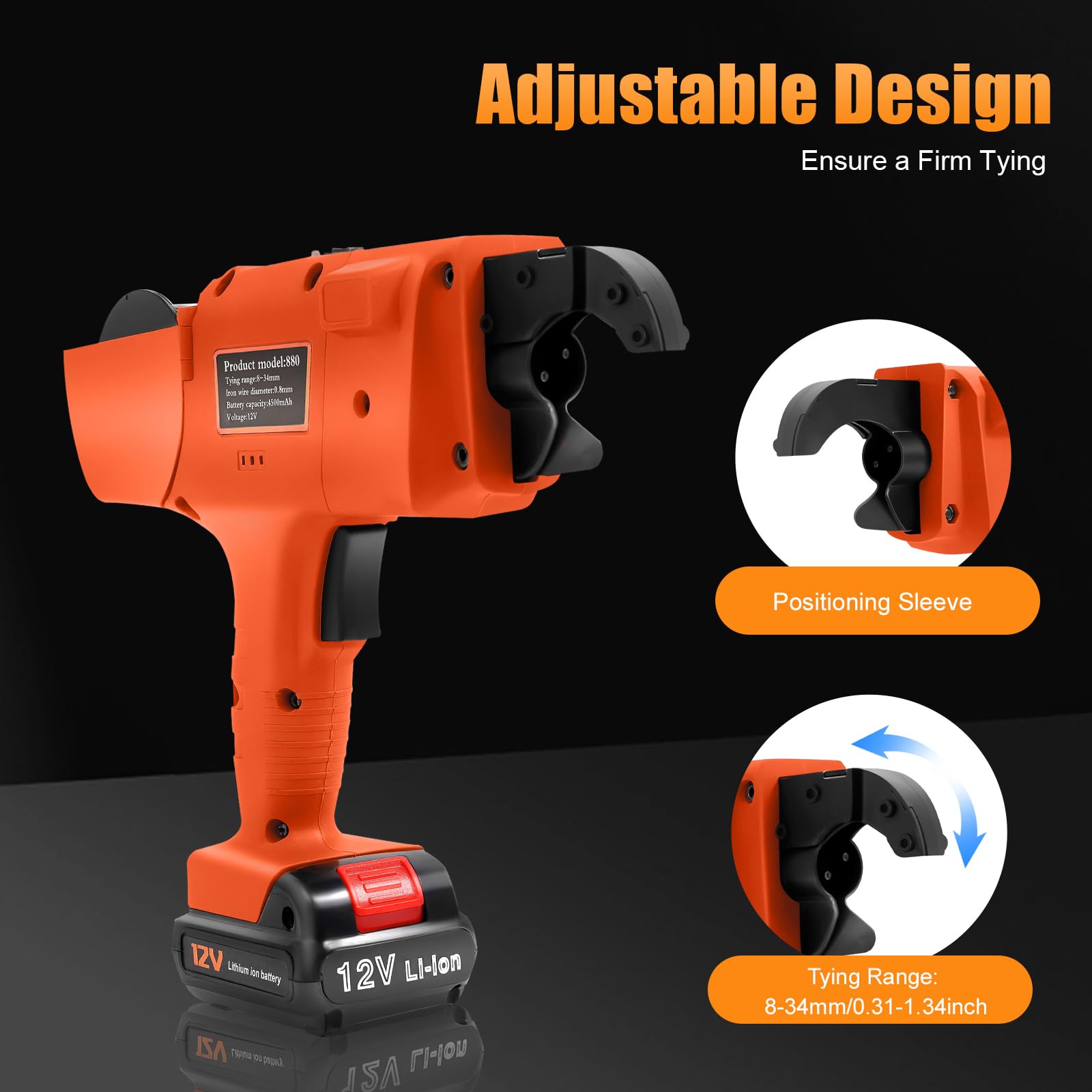 Macchina Automatica Per Legatura Di Fili Di Ferro Rebar Legatrice Per Fili Di Acciaio Con Batteria Utensile Manuale Automatico Per Legare Barre Di Armatura Macchina Per Il Fascicolo Di Barre Di