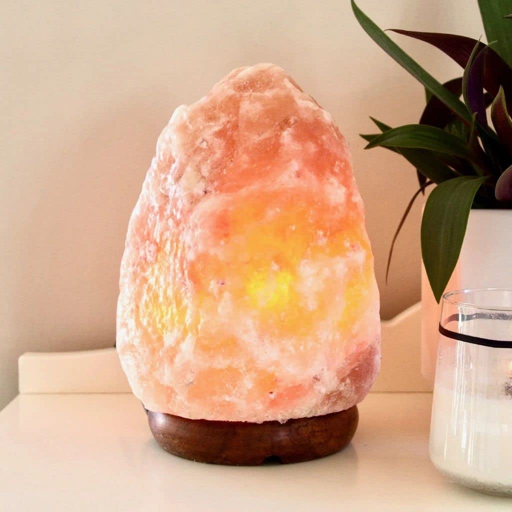 Lámpara de Sal del Himalaya terapéutico Natural