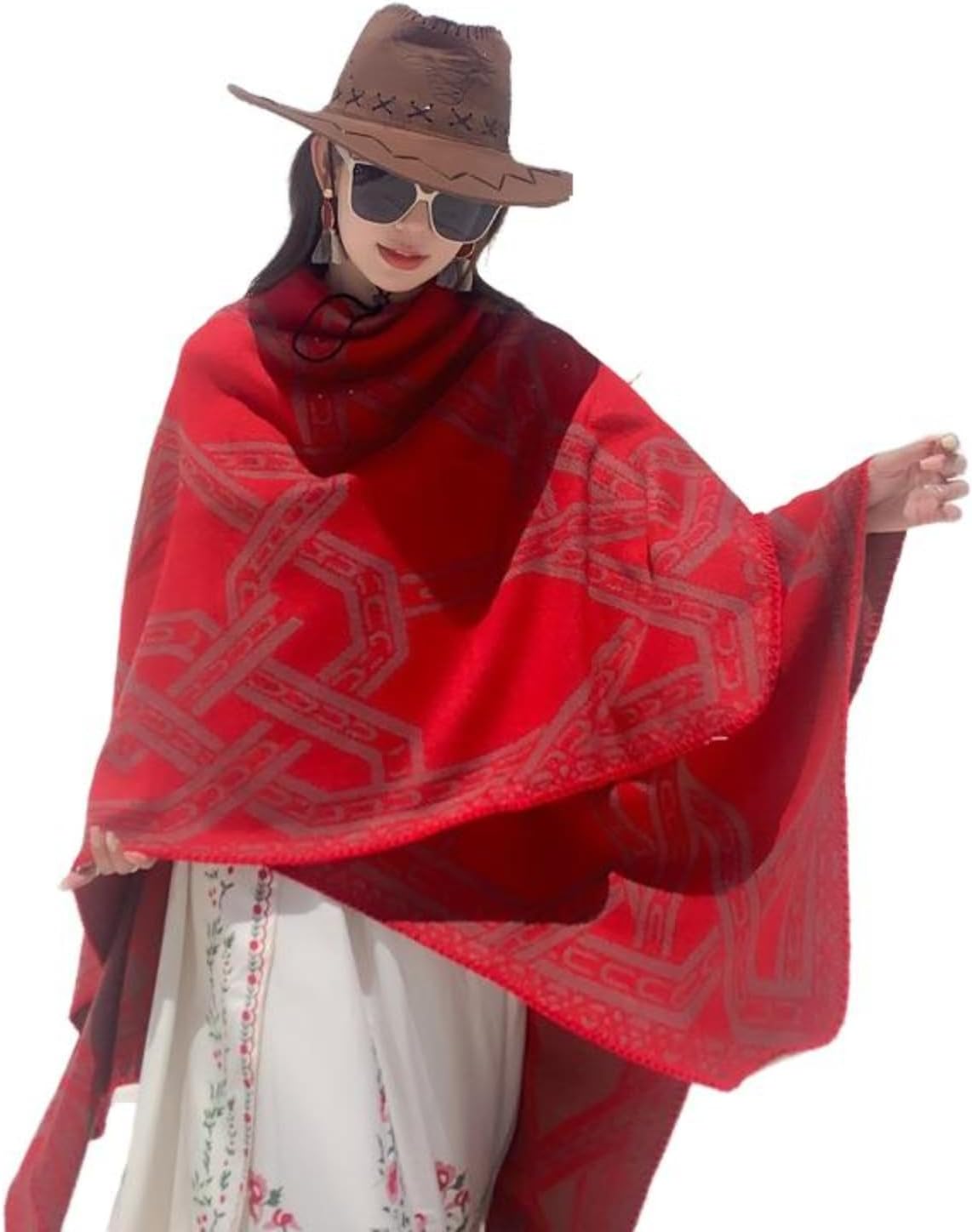 Shawl Cape Coat Scarf Cape