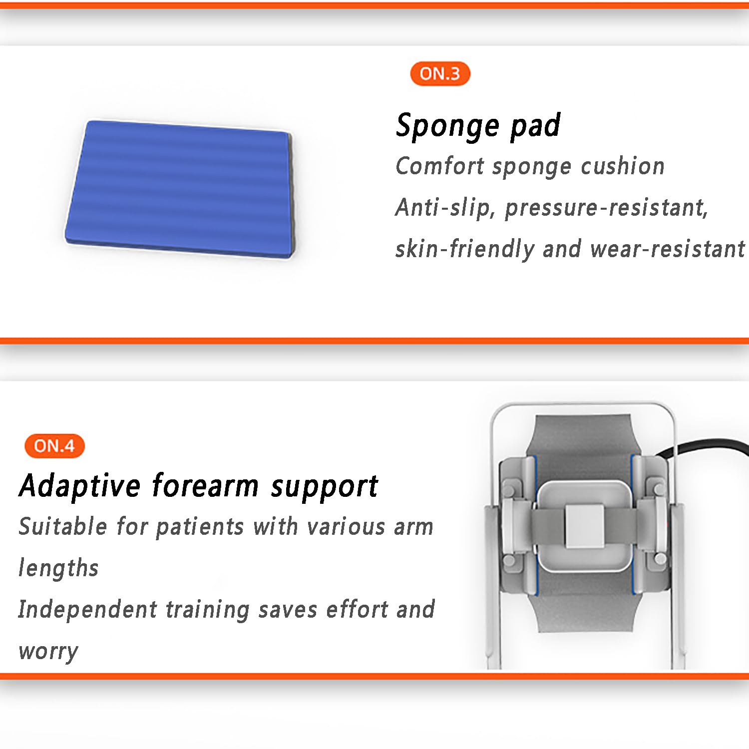 Electric Elbow Joint Rehabilitation Device, Adjustable Speed ​​and Angle, 360° Rotatable Articulated Elbow Support with Remote Control, for Stretch Joint Muscles and Tendons