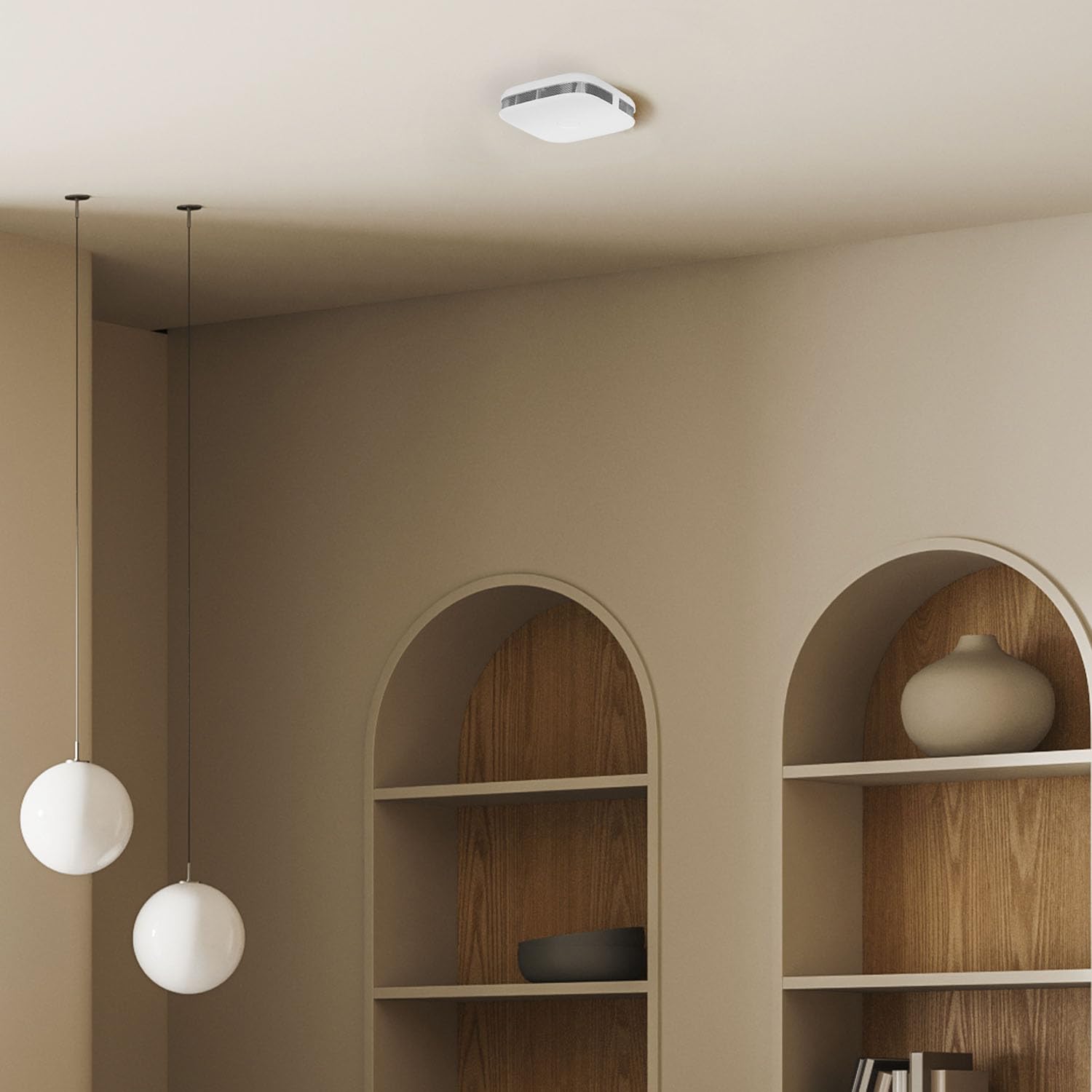 Rivelatore Di Fumo Smartwares Interconnettibile - Batteria 10 Anni, Allarme 85 DB, FSM-17001