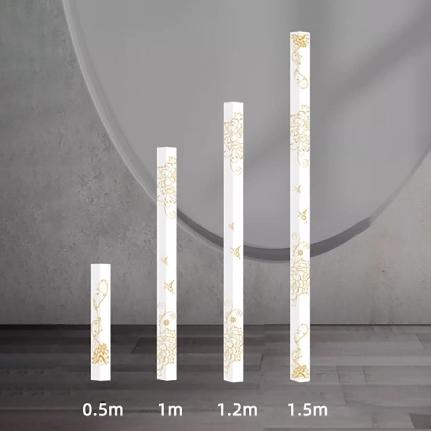 Protezione del bordo della parete con disposizione angolare, | Pareti autoadesive spesse 3,5 mm, senza striscia di perforazione, for tavoli con ante di mobili(Length 1m/39.37in)