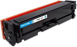 1 Cyan PrinterPro™ Compatible Canon 131 Toner Cartridge CRG-131 crg131 canon-131 B/C/M/Y for Canon MF8280Cw MF624Cw MF624Cw MF628Cw Canon LBP7110Cw MF8280Cw Printers (1 Cyan)