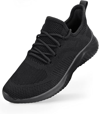 Flysocks Womens Casual Sneaker, D- All Black, 8.5 US