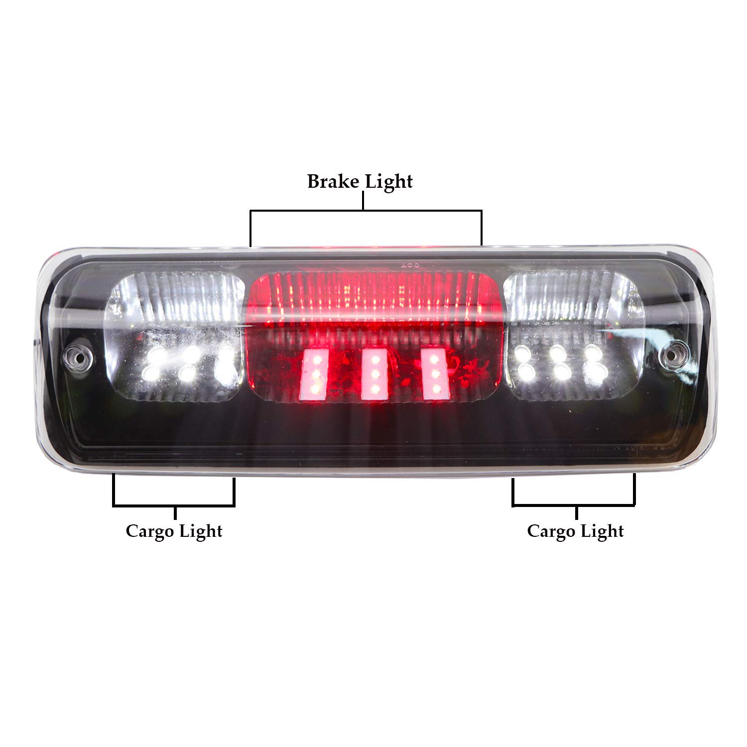 Youxmoto Fit For Ford F150 2004-2008 LED 3rd Brake Light,Fit For Ford Explorer Sport Trac 2007
