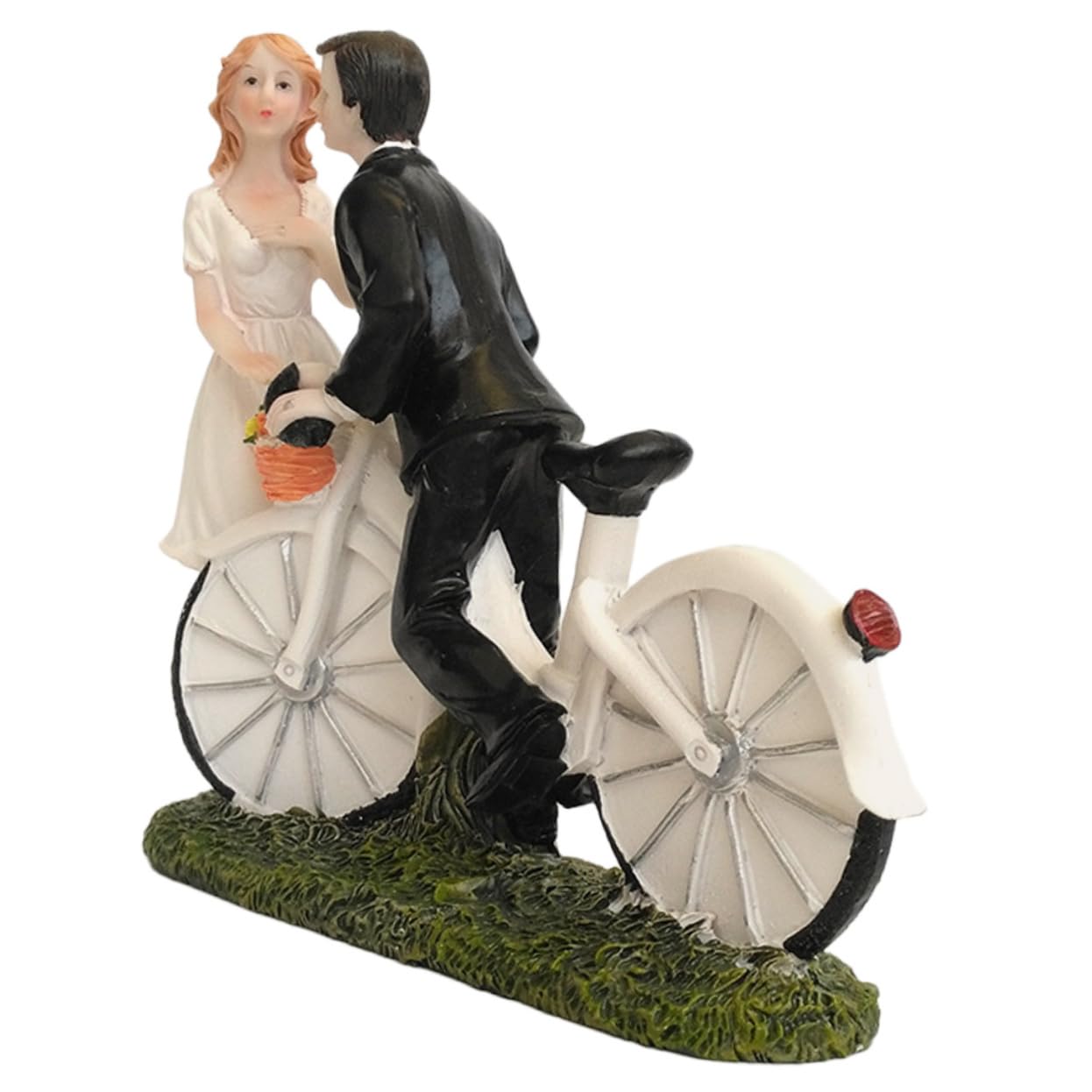 Cabilock 3pièces Figurine De Gâteau De Mariage Décoration Pour Mariés Résine Accessoire De Fête Pour Anniversaires Et Célébrations Souvenir Unique