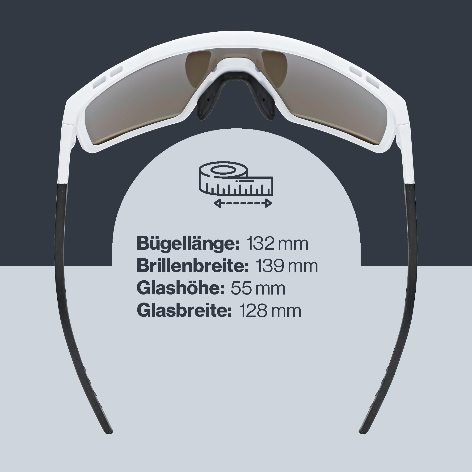Uvex Unisex Mtn Perform S Sportbrille (1er Pack)