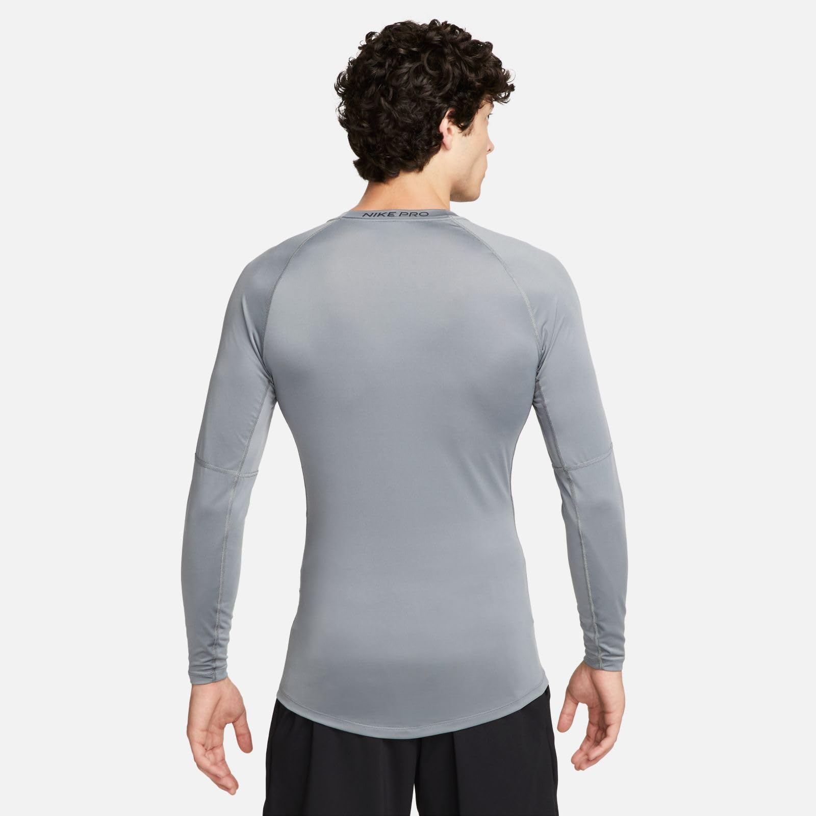 NIKE M Np Df Tight Top Ls Maglia lunga Uomo