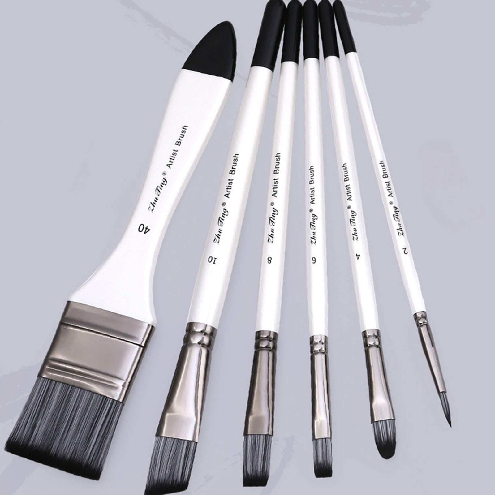 Kit De 36 Pinceaux Fins Pour Aquarelle Et Détails - Pointe Précise Et Manche Confortable - Idéal Débutants Et Artistes