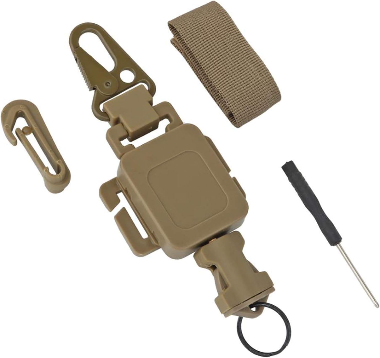 Heavy Duty MultlFunctional Retractable Key Chain Buckle