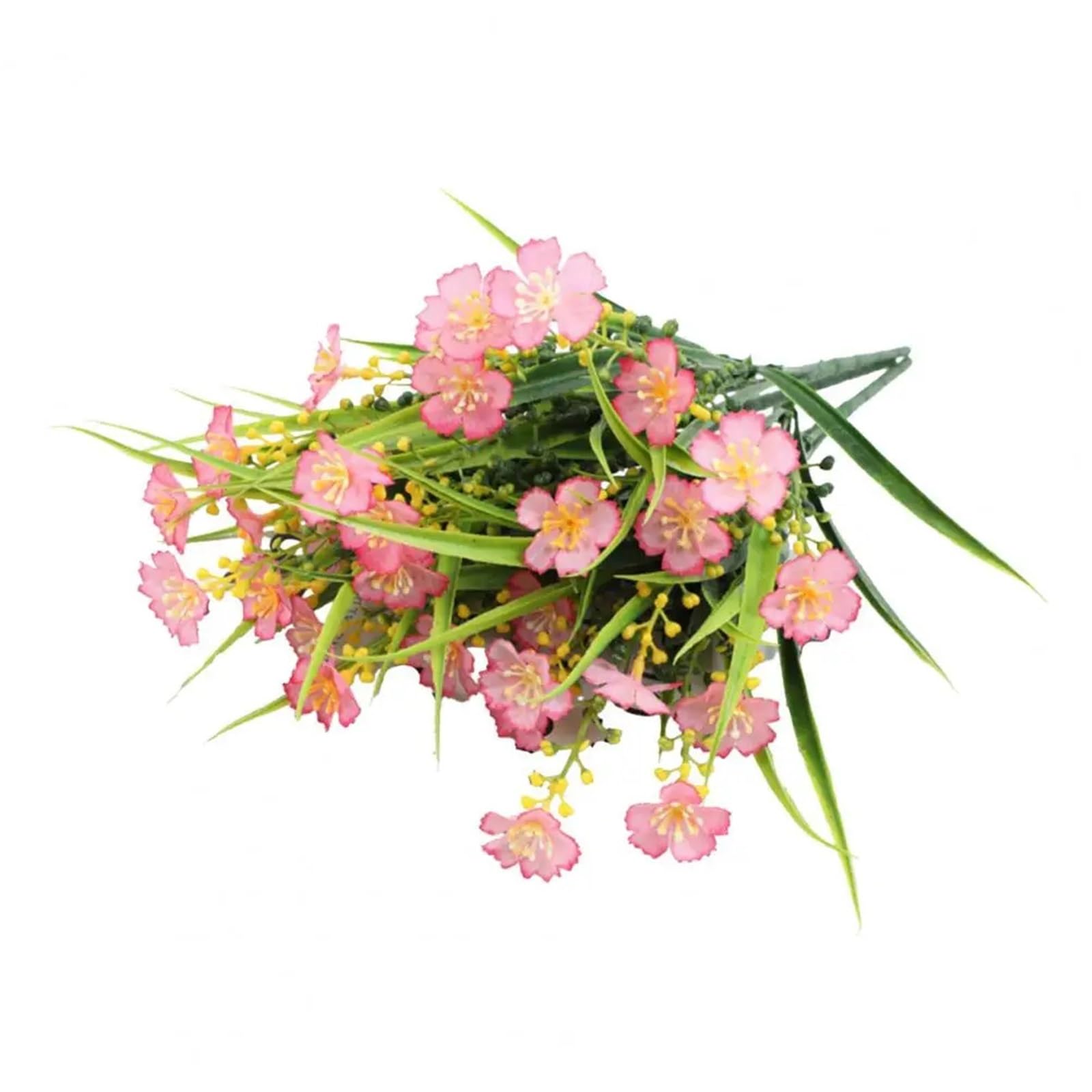 Dcrxz Artificial Flowers 10PCS Fake Flower Realistic Artificial Flowers for Wedding Decor Bright Color Floral Arrangements No Maintenance Home Party(6)