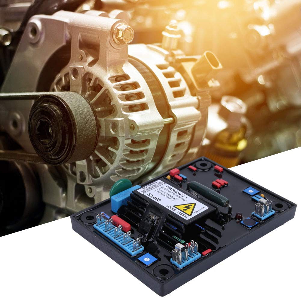Regulador de voltaje monofásico SX460-A AVR Ajuste suave para generador