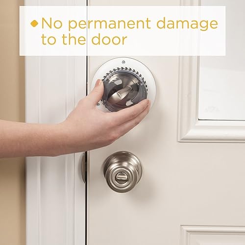 Miniatura 5 de Cerrojo de bloqueo seguro de la marca Safety 1st paquete de de 1 Blanco