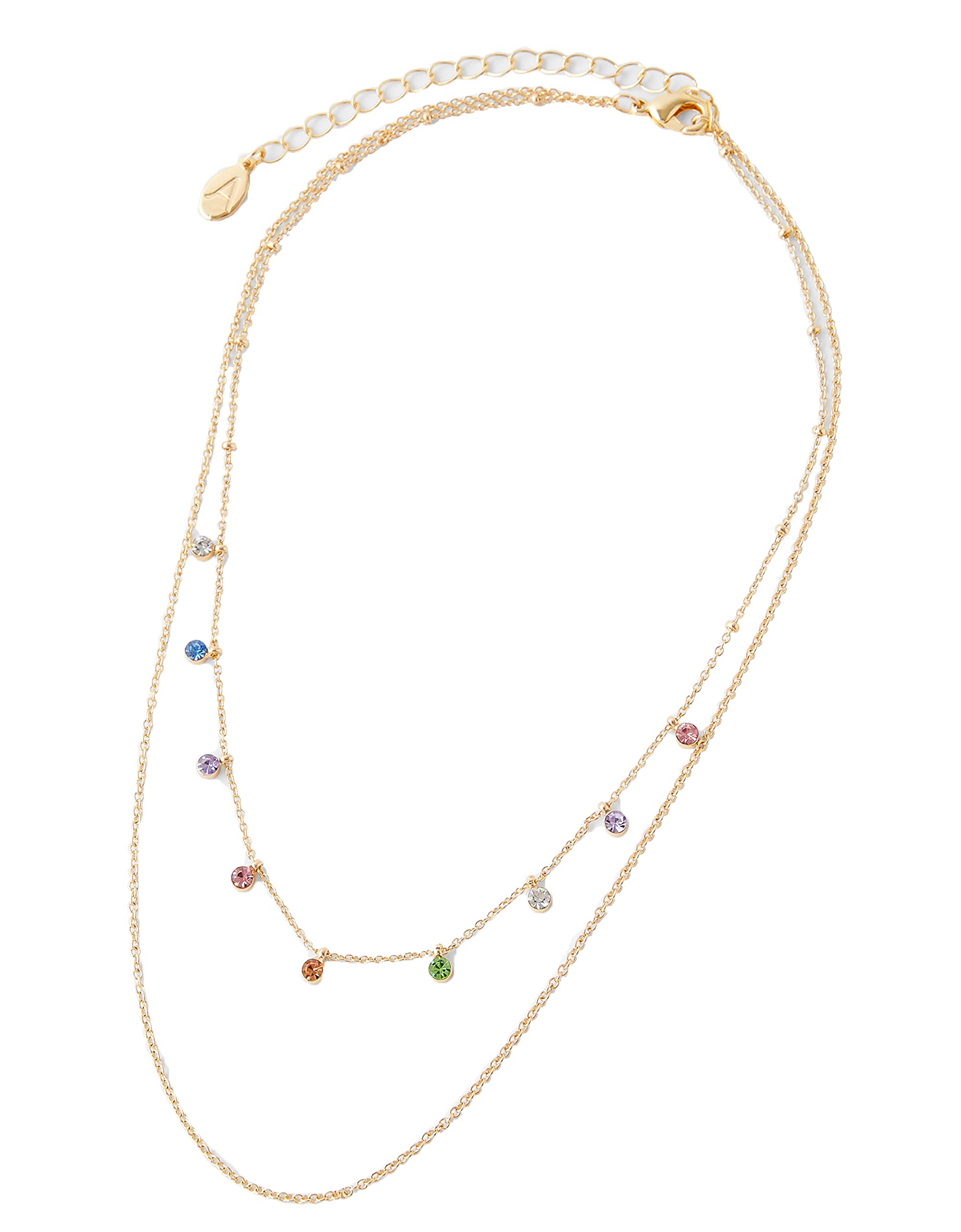 See full amazon price history chart for Accessorize London Ombre Gem Dainty Multicoloured Layered Necklace I Gift for Women & Girls Accessorize London Ombre Gem Dainty Multicoloured Layered Necklace I Gift for Women & Girls (B09HH23R7X) Amazon Price History, Amazon Price Tracker