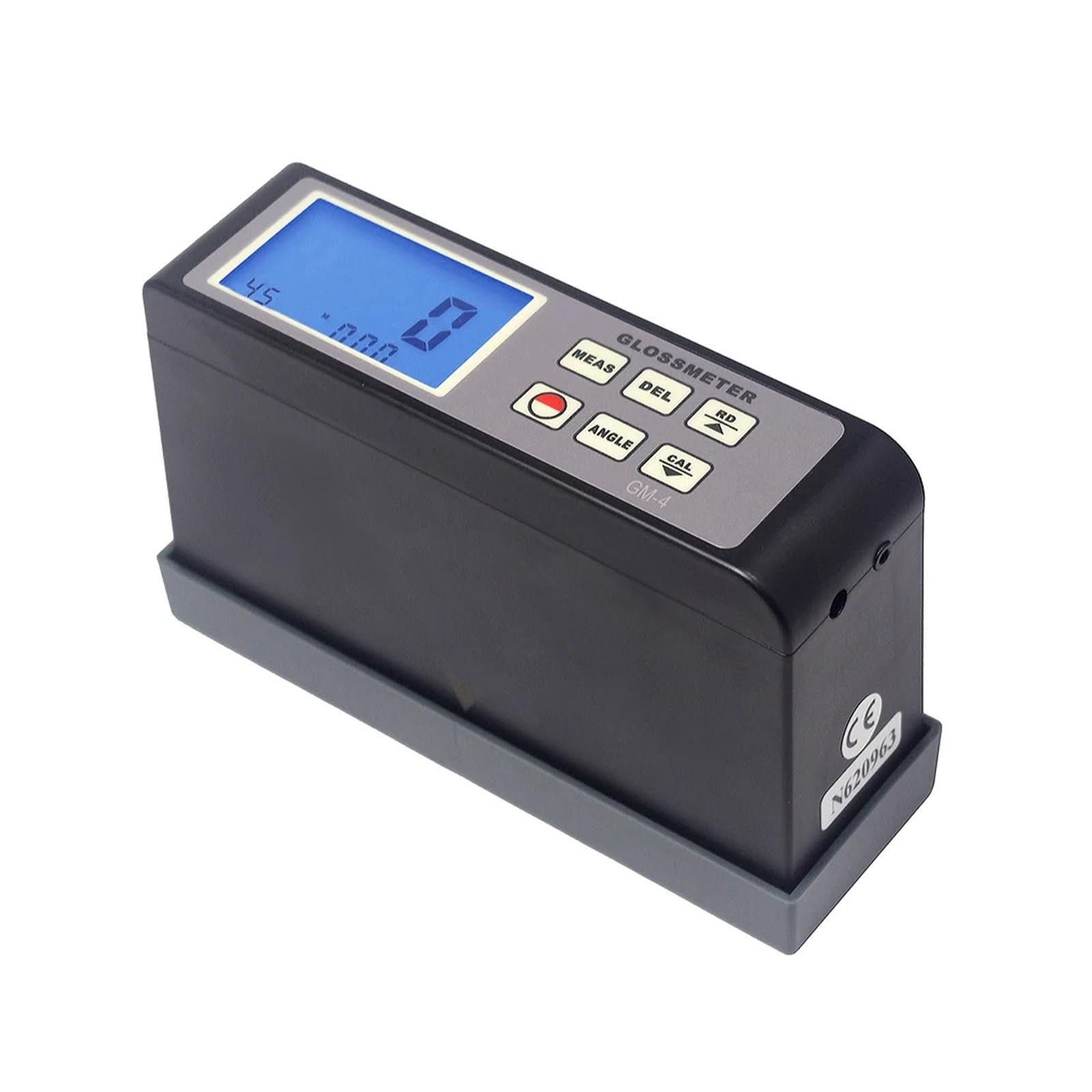 NURII Gloss Meter, Angle 45°Digital Glossmeter Range 0.1~200GU LCD