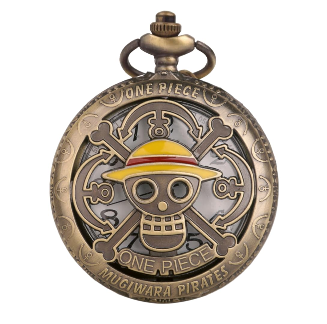 Tiny Tim Unisex-Adult Antique Bronze Working Pocket- Analog Watch Anime One Piece Metallic Merchandise Cosplay Best Gift For Otaku Fans On Special Occasions (Trans Plain),Dial-Multicolor (B0CNHW7K65) Amazon Price History, Amazon Price Tracker
