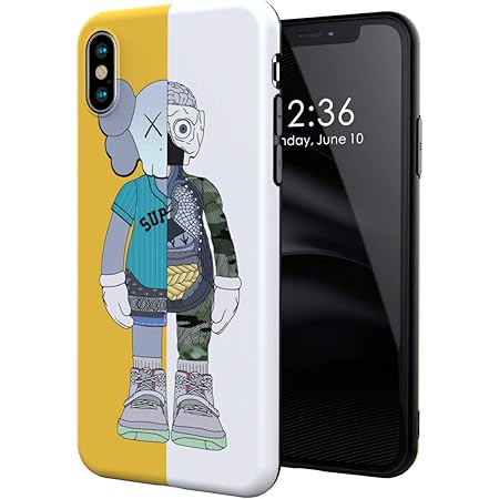 Amazon Co Jp Attract Iphone X Xsケース おしゃれ 人気 かっこいい デザイン6個 かわいい Kaws おもしろ フィギュア Imd Tpu アイフォンケース 傷防止 ソフト スリム軽量 レンズ保護 耐衝撃 指紋防止 カバー 専用 スマホケース Case Iphone X Xs きいろ 家電 カメラ