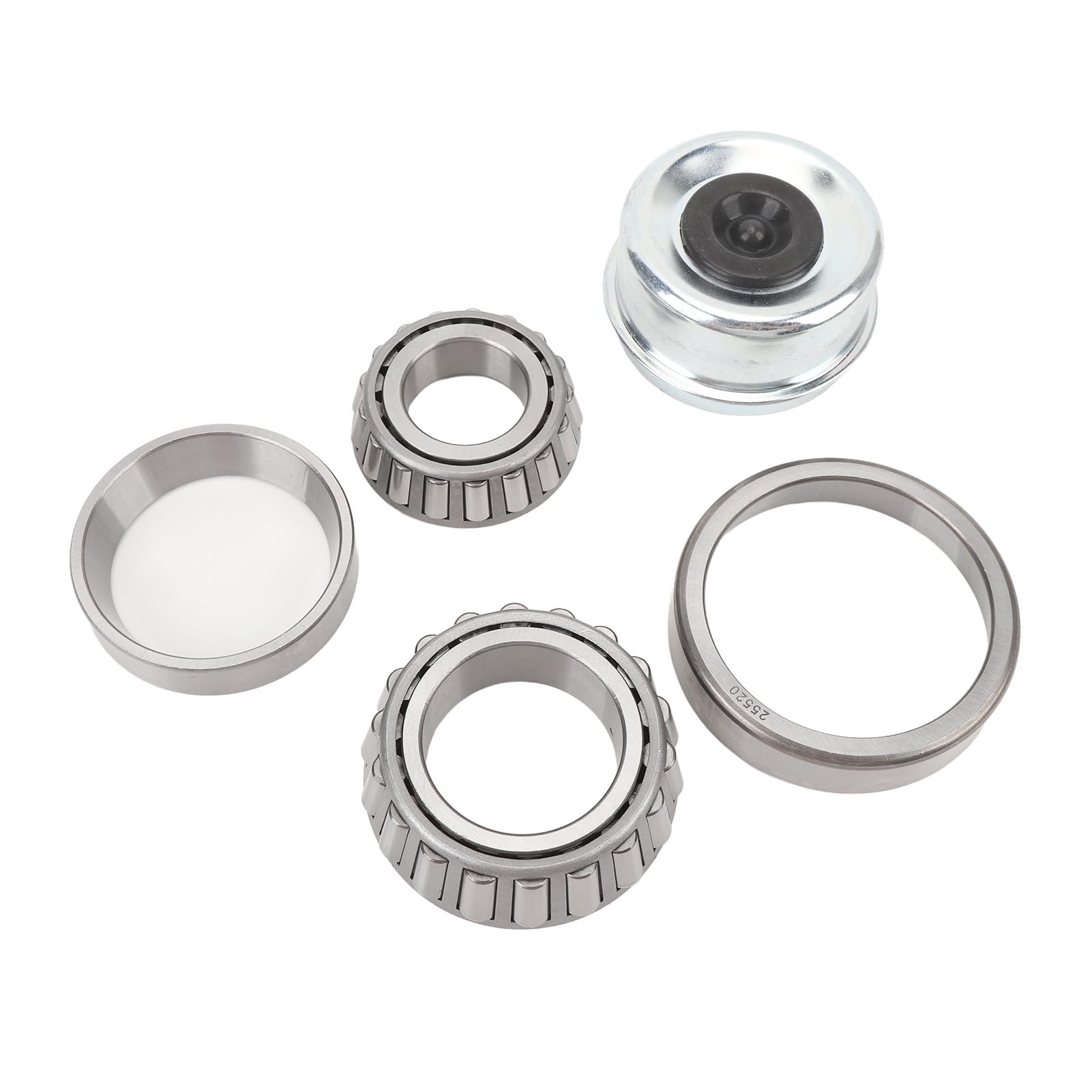 Aramox Kit per Cuscinetti per Cuscinetti della Ruota del Rimorchio per del Rimorchio per per per per per per Barca con Gare Esterne con Gare Esterne Guarni
