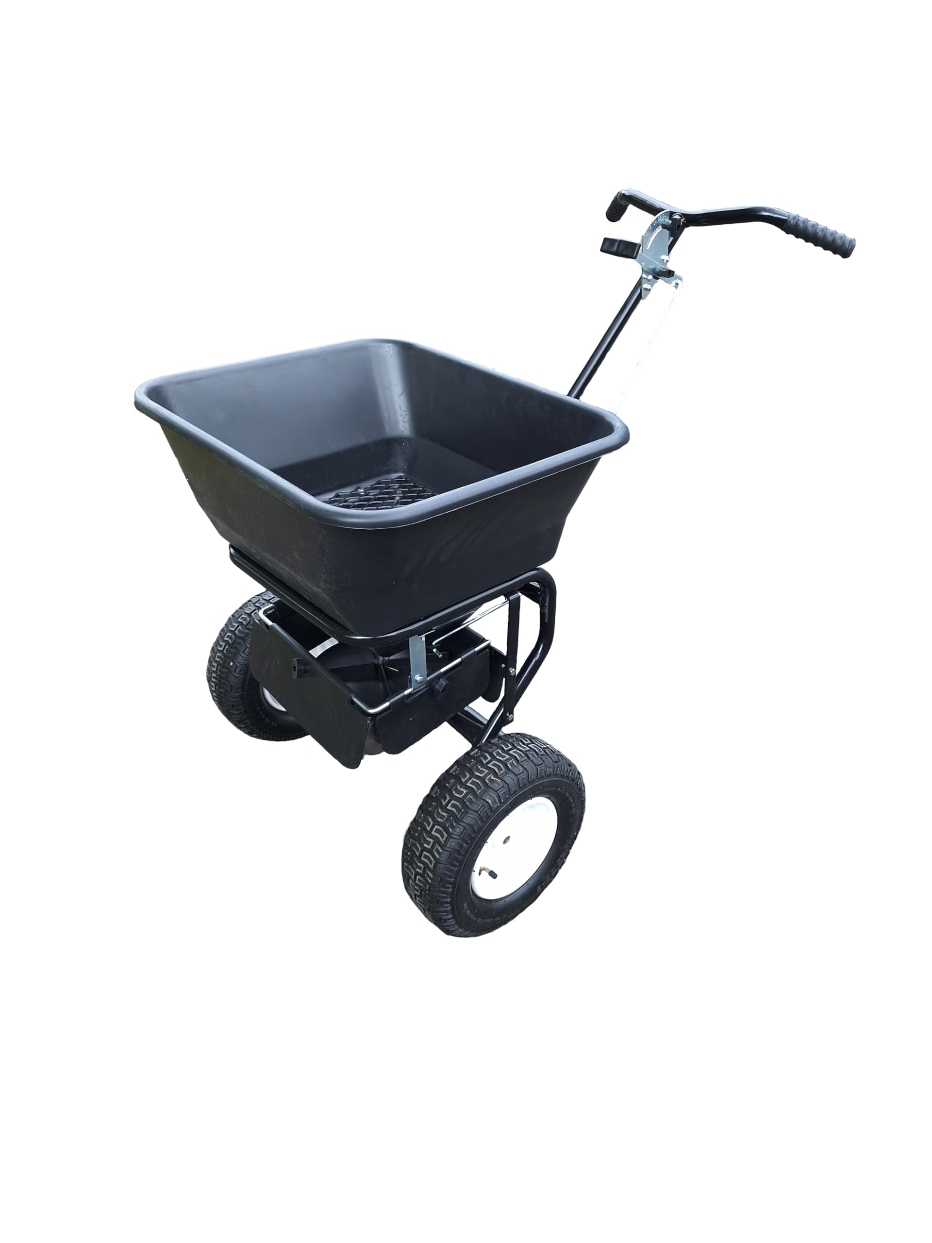 Epandeur à sel de 45L – large portée et réglable- Idéal pour les allées, trottoirs, parkings et routes – Résistant aux intempéries et Anti-corrosion, conçu pour un usage intensif.