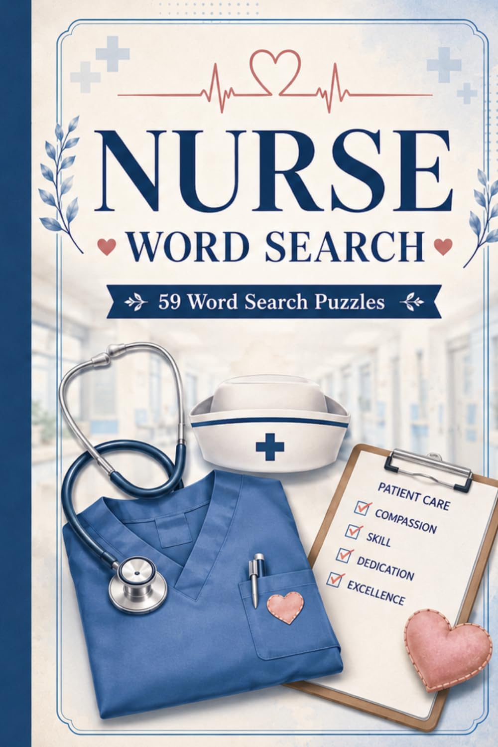 Nurse Word Search: 59 Word Search Puzzles: | Solutions Included|