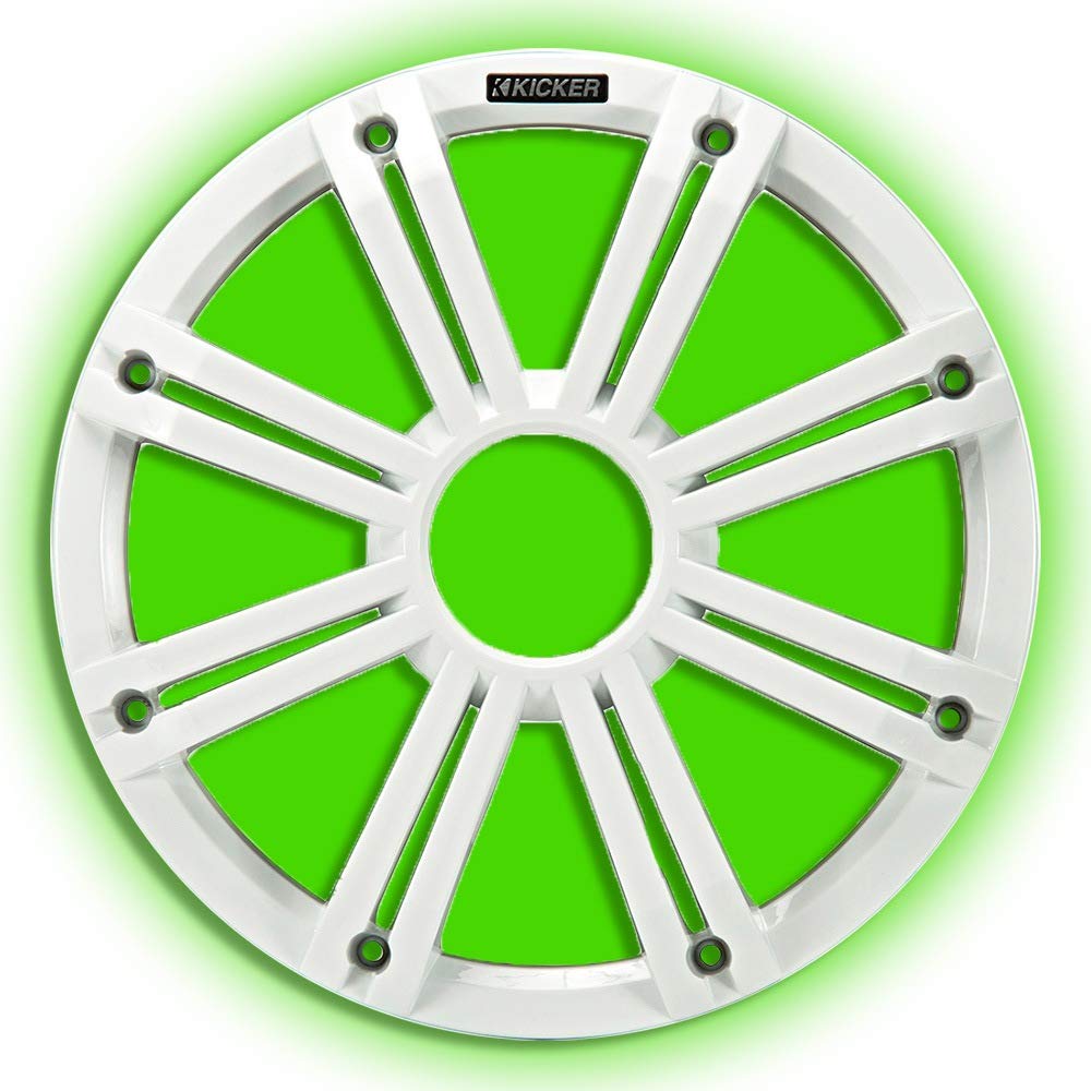 KICKER KMG12 Grille pour caisson de basses KM12 et KMF12 Blanc 30 cm