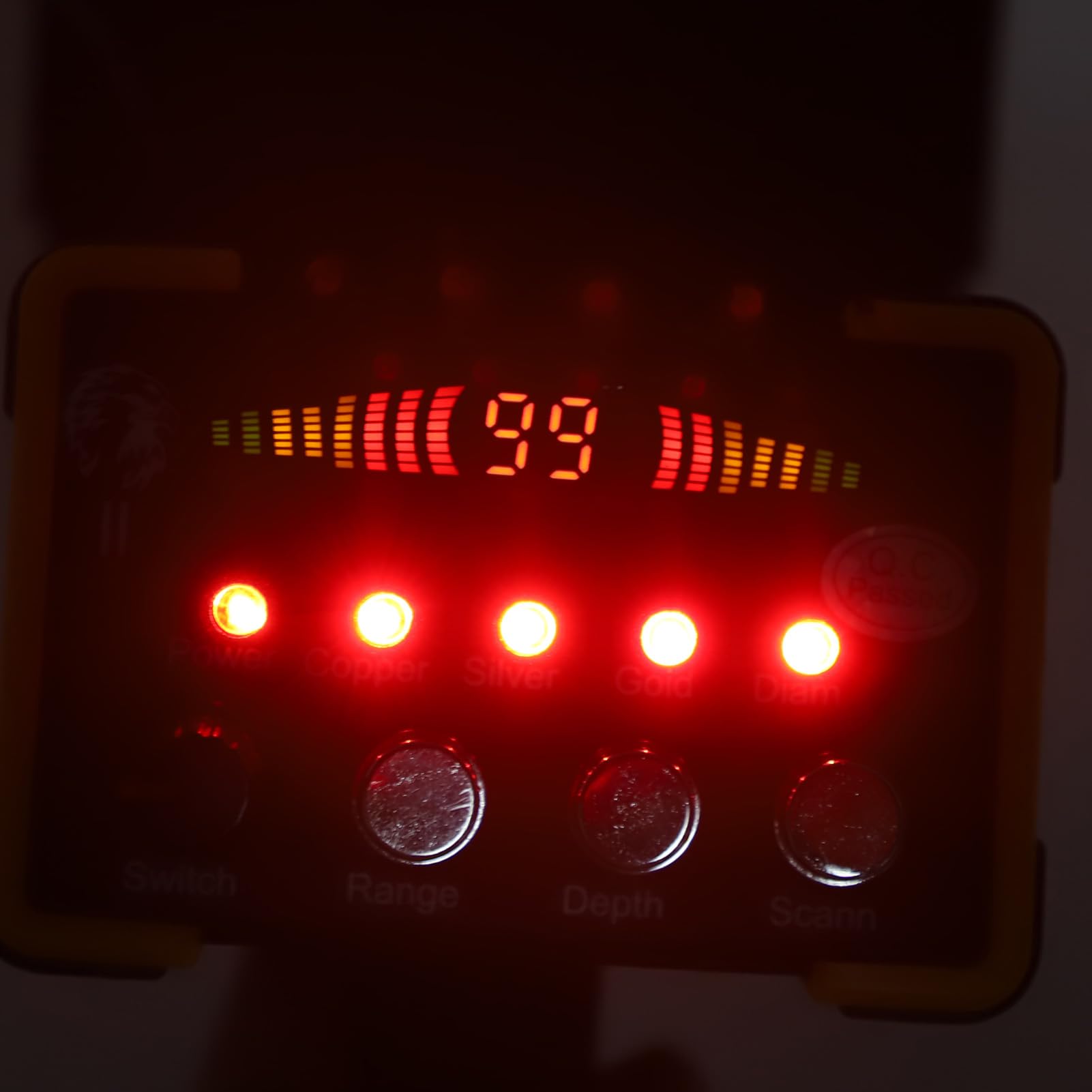 Fdit Détecteur de Métaux avec écran, Localisateur Souterrain Portable,