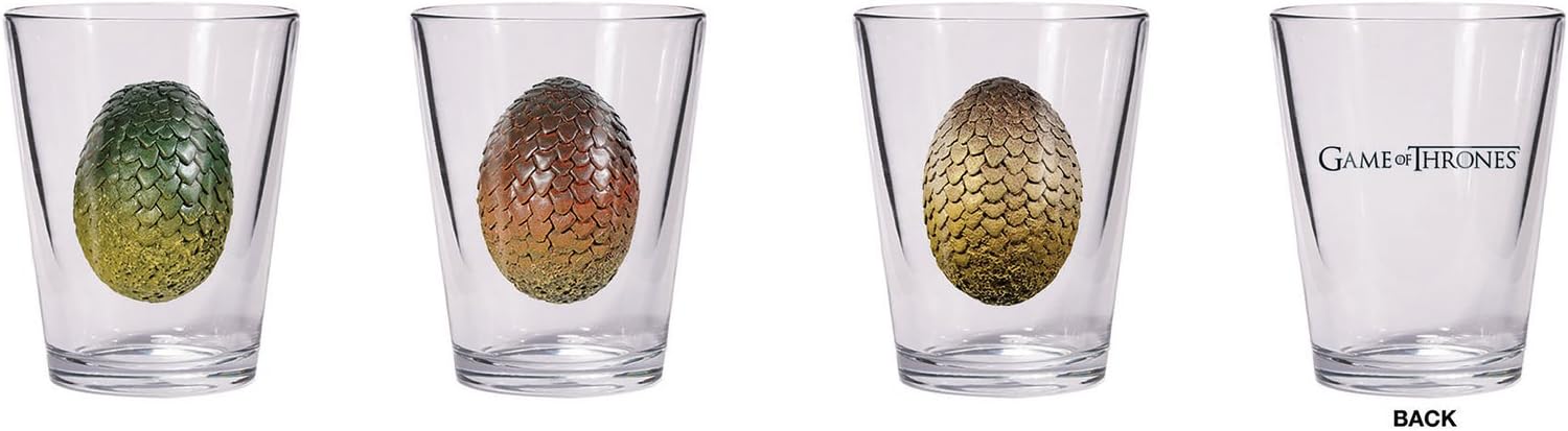 Dark Horse Deluxe Game of Thrones Dragon Egg Shot Glass Set