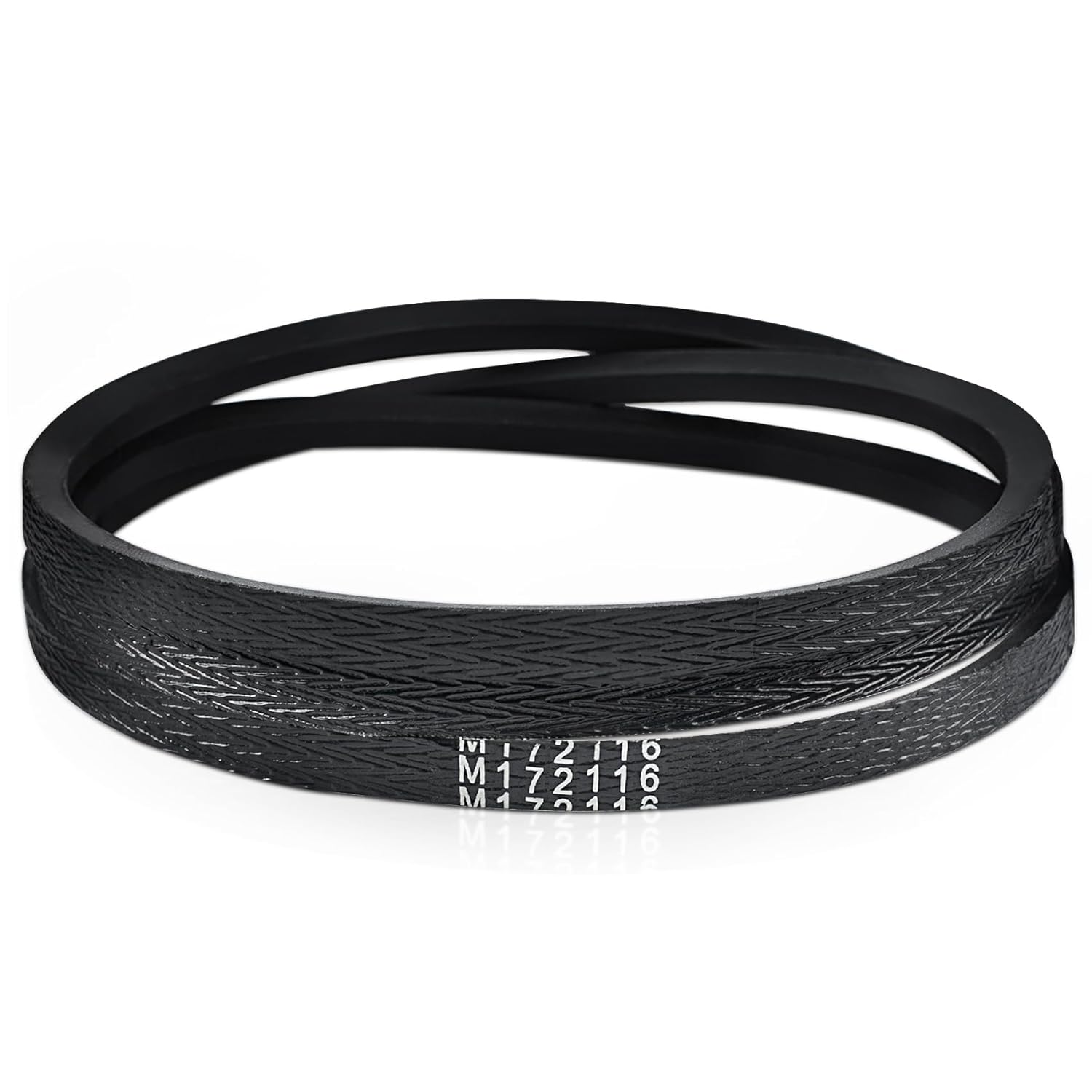 M172116 Lawn Mower Belt Compatible with John Deere Parts, Mower Deck Belt Fits for Z525E, Z535M, Z535R, Z540M, Z540R and ZTrak Mowers, Mower Belt for John Deere Lawn Mower, 1 Pack