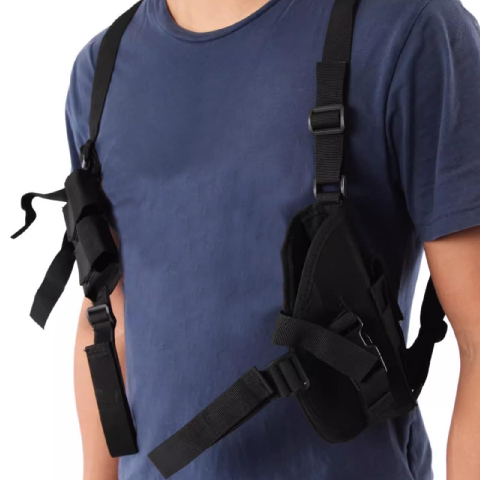 Fondina Universale Con Porta Caricatore Cytac High-End Nylon Universele Holster Compatibel Meeste Van Full Size