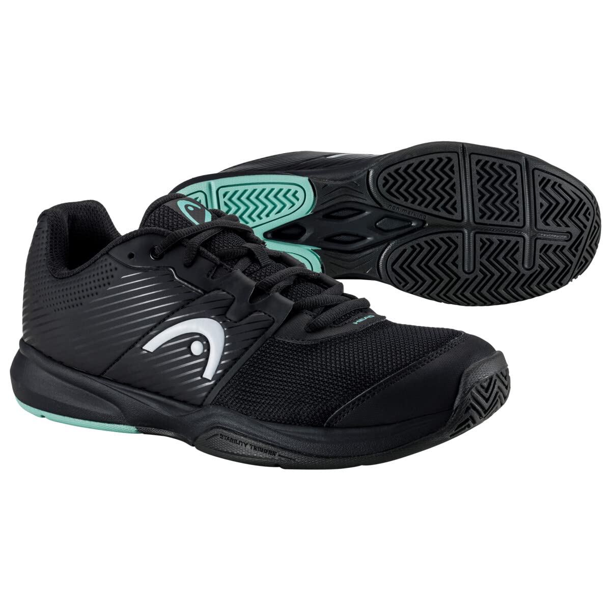 Head Zapatillas de Padel para Adultos Head Revolt Court Negro Hombre Zapatos de tenisHombre