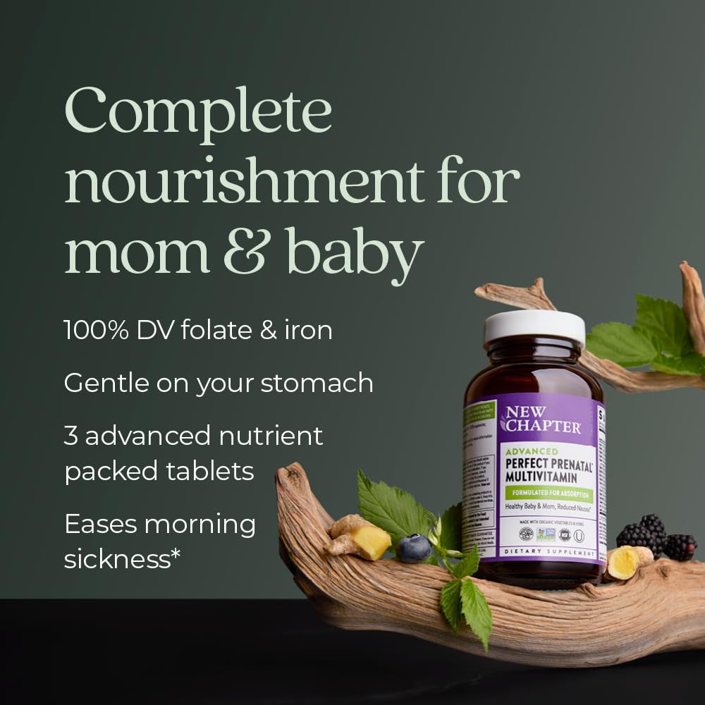 New Chapter Advanced Perfect Prenatal Vitamins, 270 Count — Amazon image 5