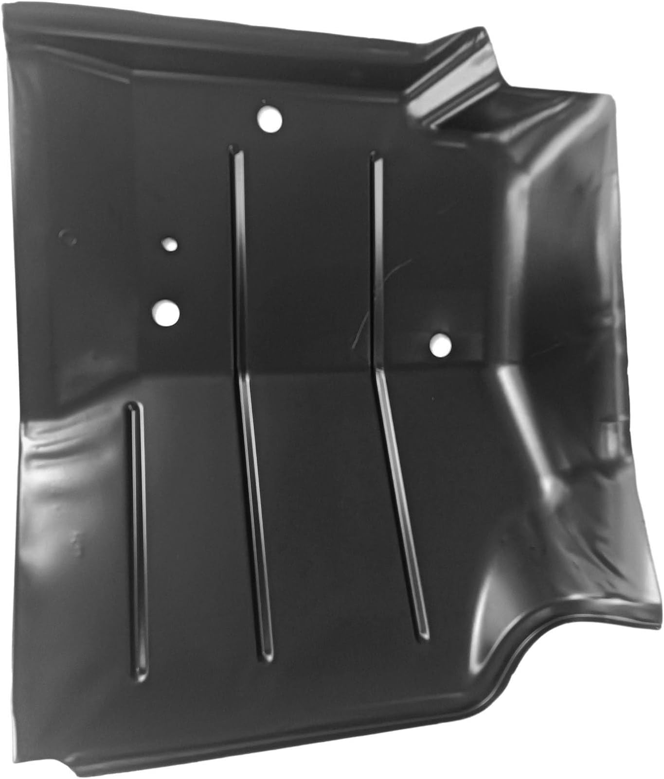 PartsFlow Front Floor Pan Passenger Side Black For 1976-1996 Jeep CJ7 CJ8 & YJ Wrangler