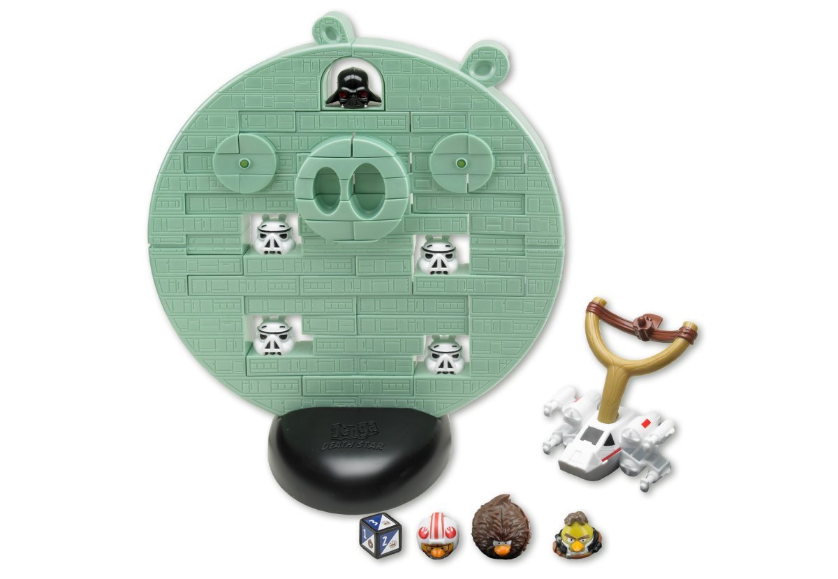 Star Wars A2845E24 - Angry Birds Jenga Death Star Spiel