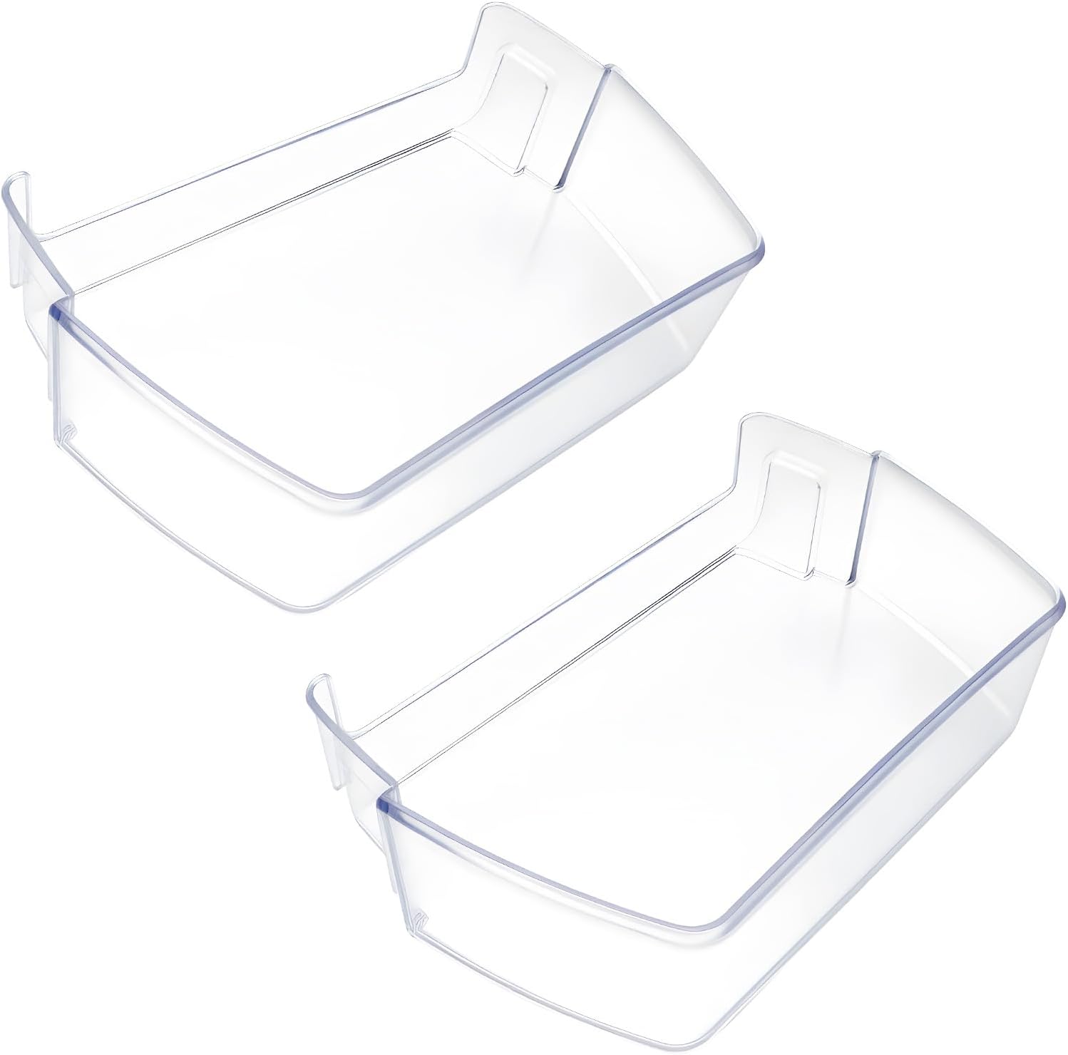 2 Pack MAN63948504 Refrigerator Door Bin for LG Fridge Door Shelf Replacement LFXC22526D LMXS28626S LFXS26973S LFCC22426S, Bin Basket Shelf Replace 4976934 AP7176180 PS16662677 EAP16662677