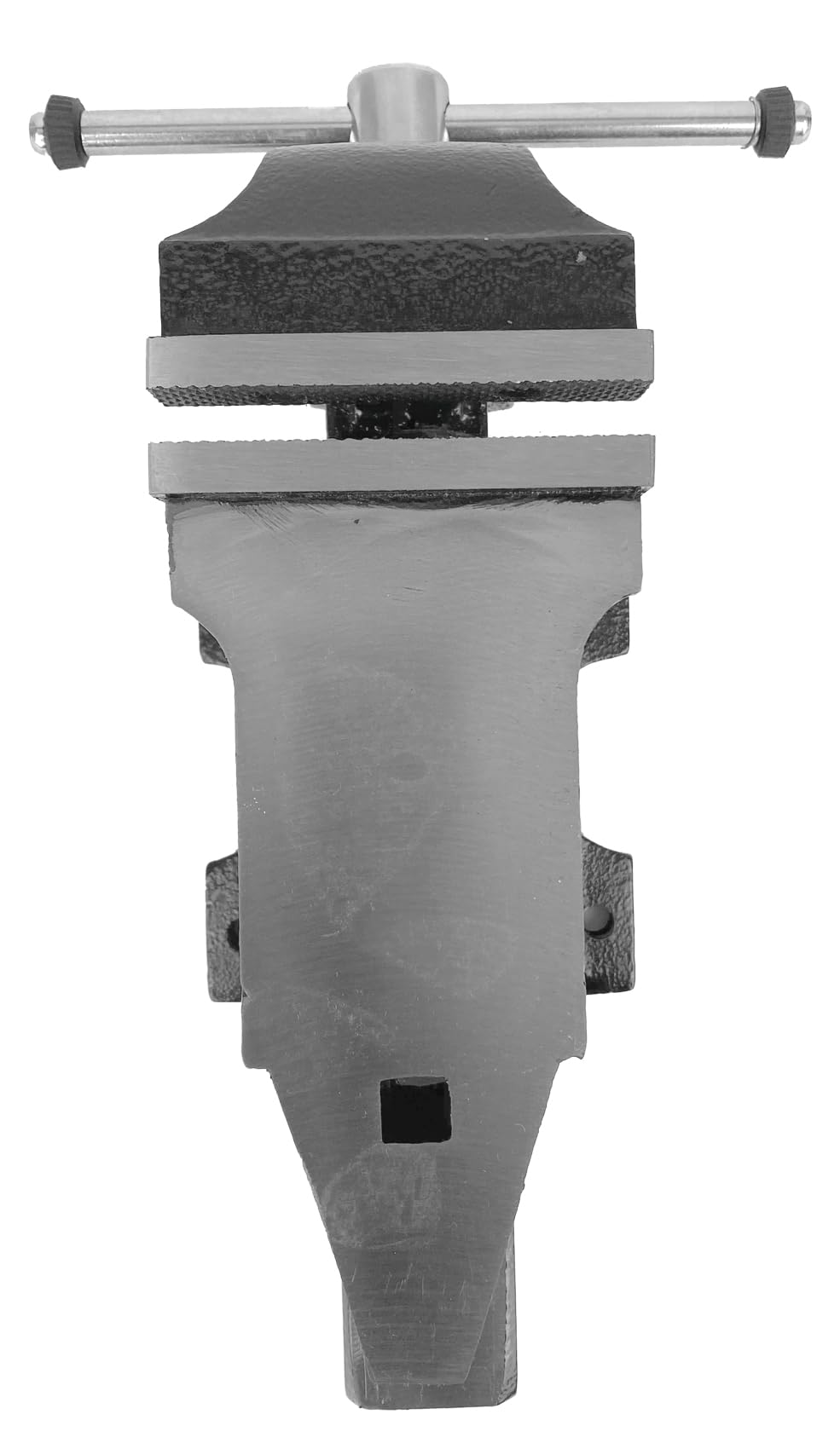 WELDINGER Schraubboss Kombination aus Ganzstahl-Schraubstock und Amboss 100 mm Backenbreite Rohrspannbacken