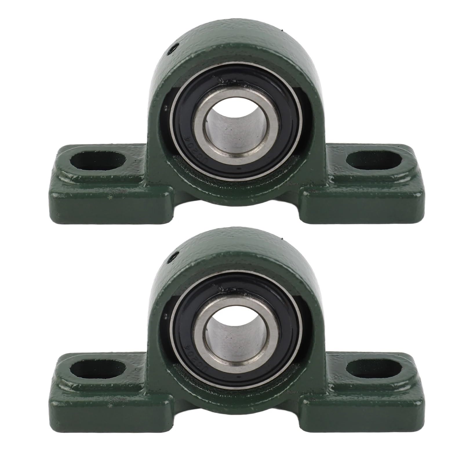 2 Pezzi UCP204 Cuscinetto A Sfere Con Foro Da 20 Mm, Due Bulloni, Supporto For Albero, Cuscinetto Autoallineante, Cuscinetto A Rulli Sferici