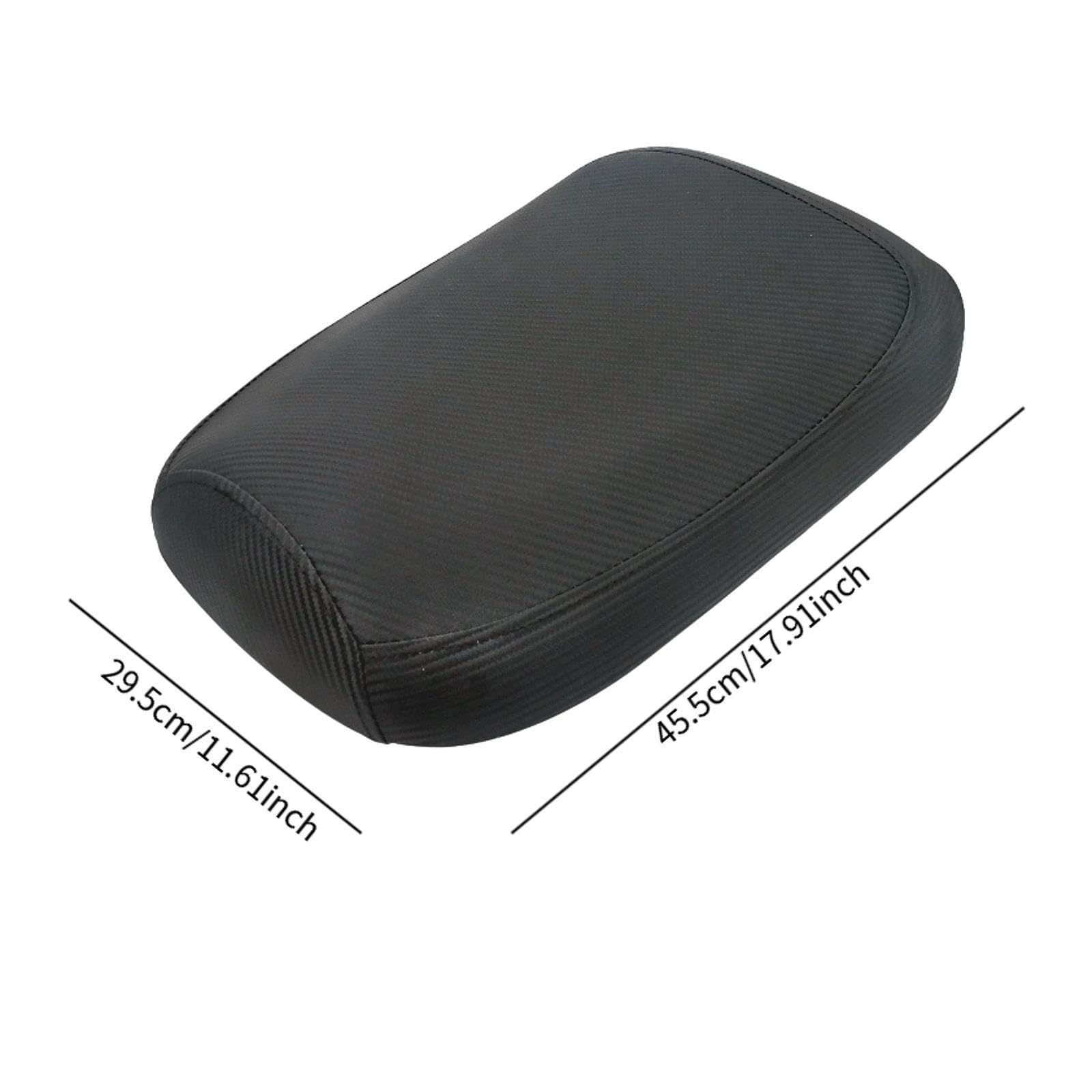 Cuscino per sella nero, compatibile, robusto, ricambio, accessori, spugna
