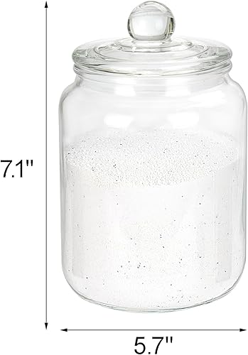 Miniatura 6 de Dispensador de detergente para ropa, contenedor de cápsulas Derergent para organización de lavandería, tarros de vidrio para almacenamiento de ropa