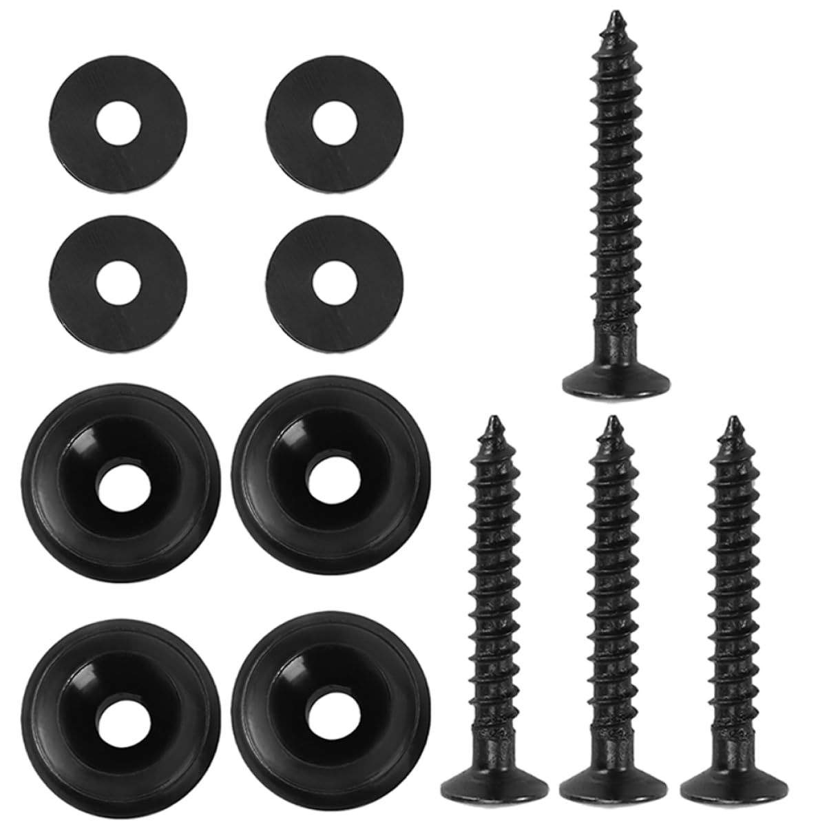 Levemolo Guitar Bass Locking System Metal Strap Locks Strap Nails for Acoustic Electric Guitar Belt Buckles Guitar Parts Random