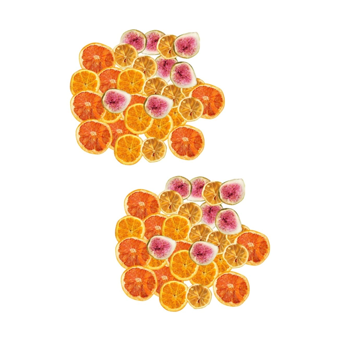 2stücke Getrocknete Orangenscheiben Für Kreative Dekorationen Packung Für Weihnachtskränze Tischdeko DIY Cake Design Und Festliche Arrangements Für Partys Und Fotografie
