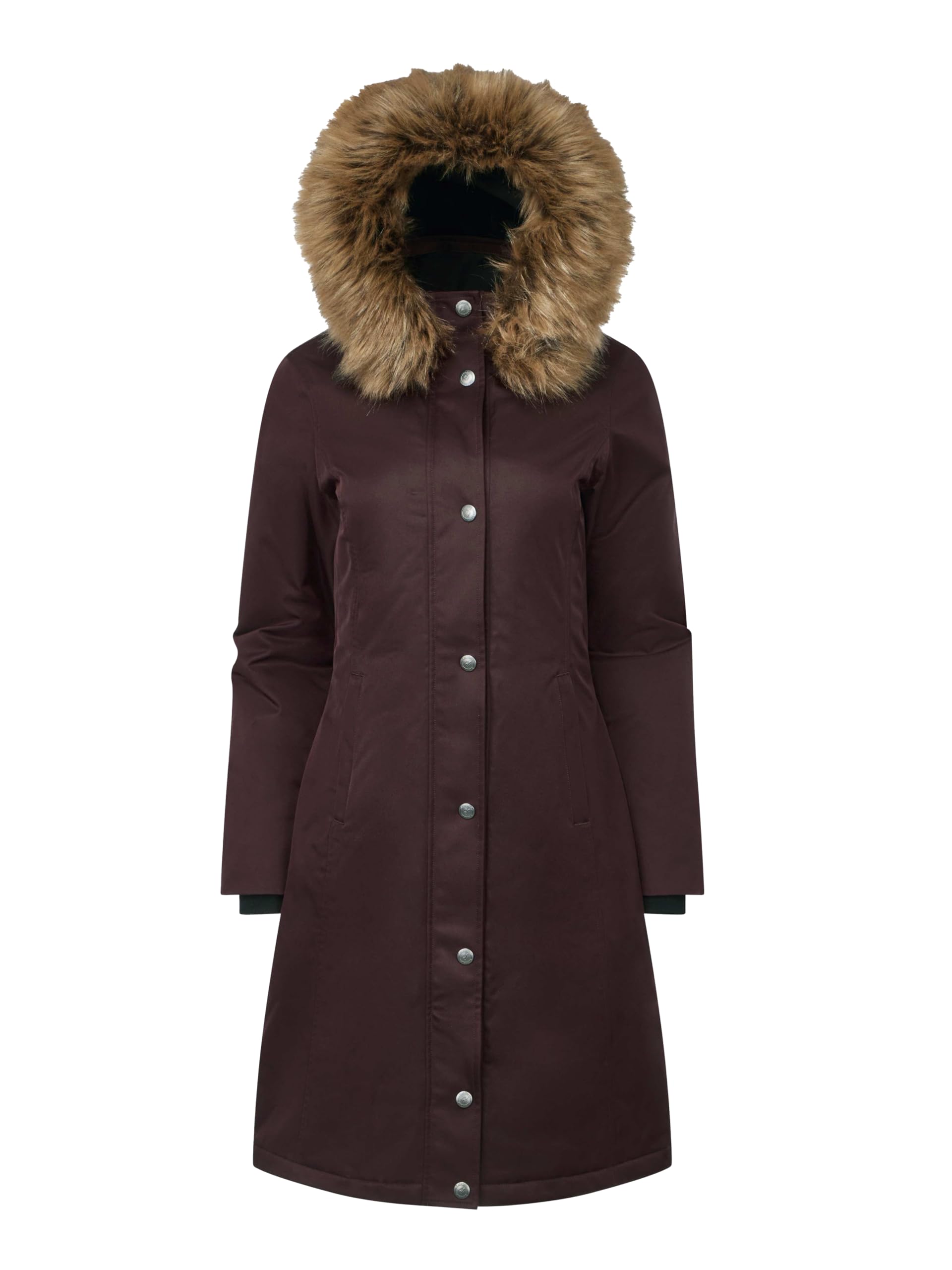 LeMieux Anya Waterproof Riding Coat - Breathability Rating of 3000MVP - Adjustable Elastic Leg Straps - Back hem vent with strong magnetic closure - Damson - UK18
