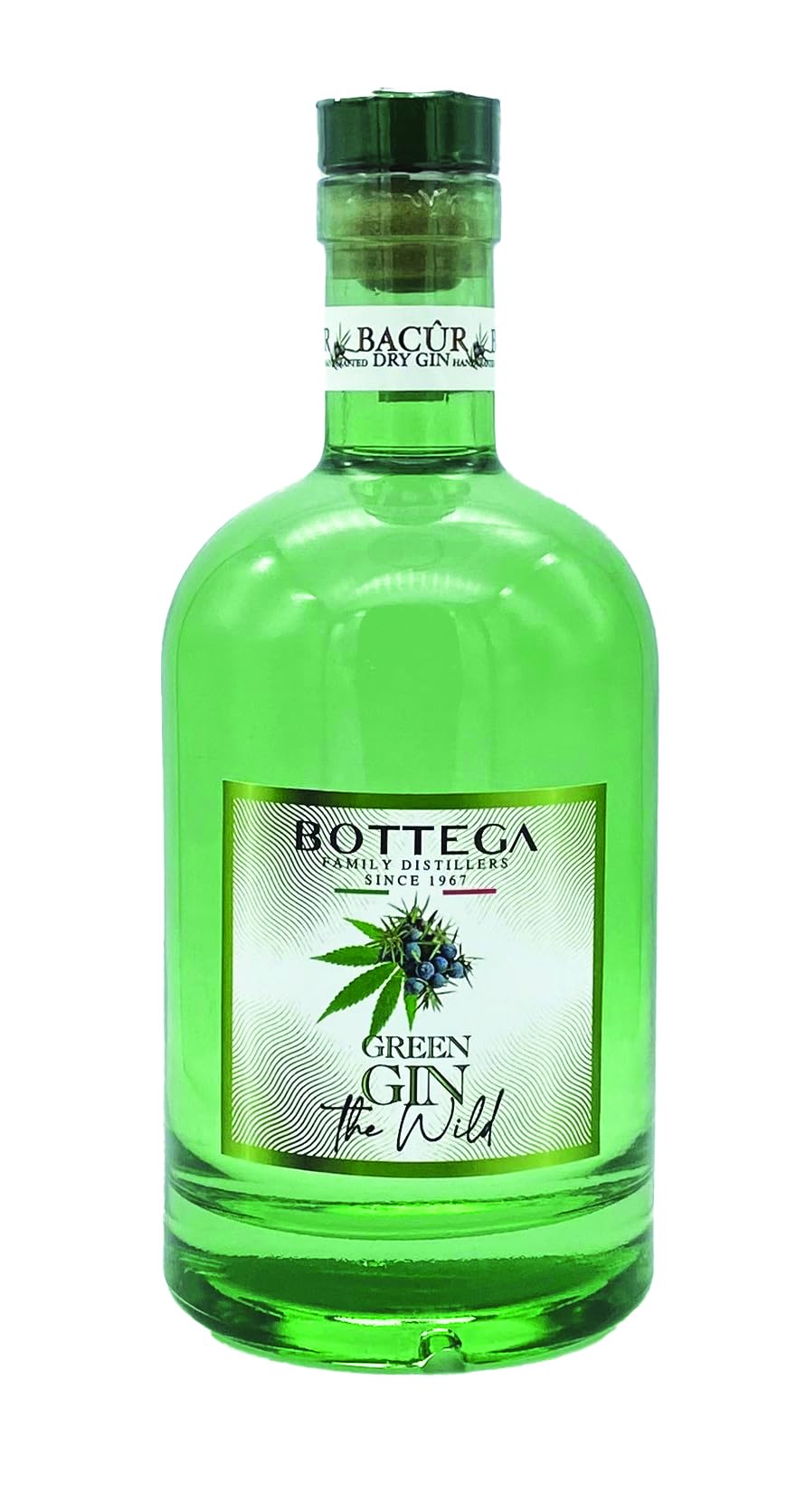Bottega Distilled Dry Green Gin The Wild - 700ml