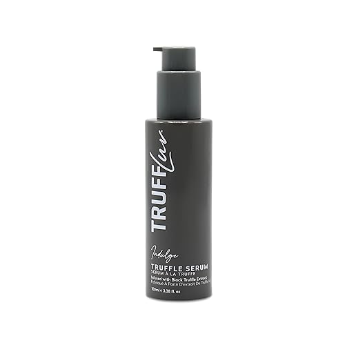 TruffLuv  Suero de trufa Indulge Collection. Infundido con extracto de trufa negra, suero hidratante para el cabello, suaviza el encrespamiento,