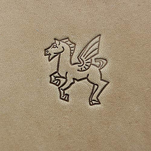 Leather Stamp Tool Pegasus Stamping Working Carving Punches Tools Craft Saddle Brass #224