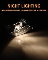 Vista 7 de AUTOWIKI Luces antiniebla para BMW Serie 3 Sedán/Wagon E90/E91 2009-2011 (sin paquete M) con lente transparente, 2