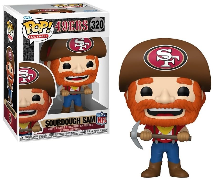 Funko Sourdough Sam (San Francisco 49ers) NFL Pop! Mascot