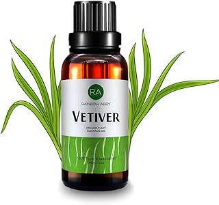 Vetiver Essential Oil 30ml - 100% Pure Aromatherapy Oil for Diffuser, Soaps, Candles, Massage, Skin Care, Perfumes