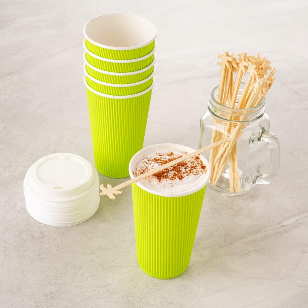 Restaurantware Restpresso 6.8 Inch Coffee Stirrers 100 Disposable Palm Tree Stir Sticks - Sturdy For Hot And Cold Beverages Bamboo Swizzle Sticks Durable Serve Iced Tea Or Hot Chocolate