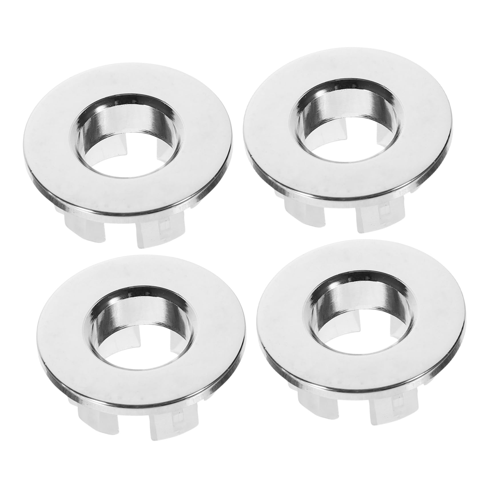 Veemoon 20pezzi Copertura Per Troppopieno Lavabo Per Bagno e Cucina Anelli Decorativi Per Scarico Lavabo Resistente e Facile Da Installare Adatto Diversi Modelli Di Lavelli